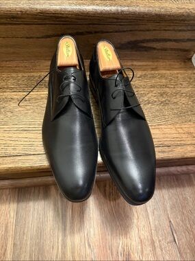 Never worn Black Leather Derby Shoes